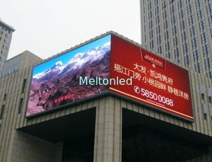 Advertising Large Outdoor Led Display Full Color , 14bit Gray Led Screens
