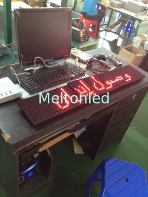 Segno commovente del messaggio LED del singolo bus programmabile di colore, esposizione principale annuncio pubblicitario rosso P16